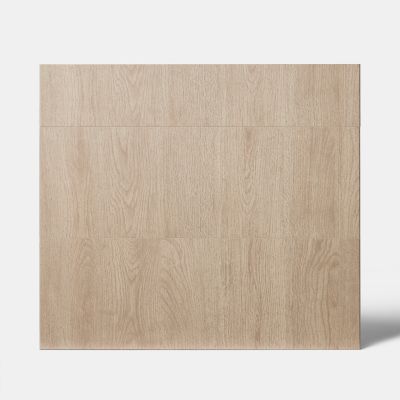 Façade de cuisine 1 tiroir et 2 casseroliers Chia décor chêne clair l. 80 cm x H. 72 cm GoodHome