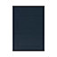 Façade de cuisine 1 tiroir et 2 casseroliers GoodHome Artemisia Bleu nuit l. 49.7 cm x H. 71.5 cm