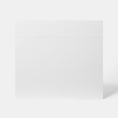 Façade de cuisine 1 tiroir et 2 casseroliers Stevia blanc brillant l. 80 cm x H. 72 cm GoodHome