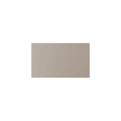 Façade de cuisine hotte / casserolier Elcot beige sable l.60 cm GoodHome