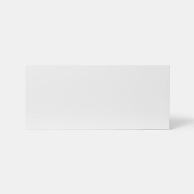 Façade de cuisine hotte / casserolier Stevia blanc brillant l. 80 cm GoodHome