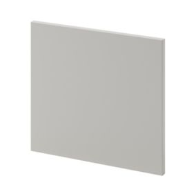 Façade de cuisine hotte / casserolier Stevia gris mat l. 40 cm GoodHome