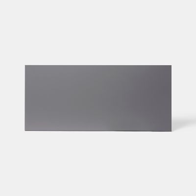 Façade de cuisine pour caisson hotte / casserolier GoodHome Stevia Anthracite l. 79.7 cm x H. 35.6 cm