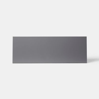 Façade de cuisine pour caisson hotte / casserolier GoodHome Stevia Anthracite l. 99.7 cm x H. 35.6 cm
