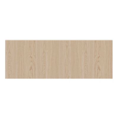 Façade de cuisine pour caisson hotte GoodHome Chia effet chêne clair H. 35,6 x l. 99,7 cm x Ép. 18 mm