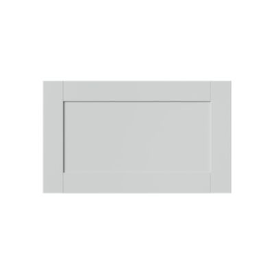 Façade de cuisine sous hotte / casserolier Ash gris mat l. 60 cm GoodHome