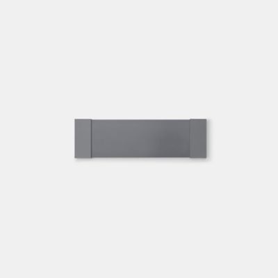 Façade de tiroir intérieur de cuisine Soto gris anthracite l. 40 cm GoodHome