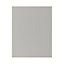 Façade meuble sous évier GoodHome Stevia gris mat l. 44,7 x H. 57,1 cm