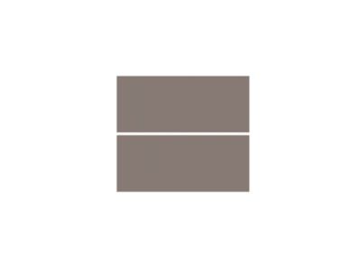 Façade tiroir Palma Innovo taupe L. 80 cm x H. 34 cm vendue par 2