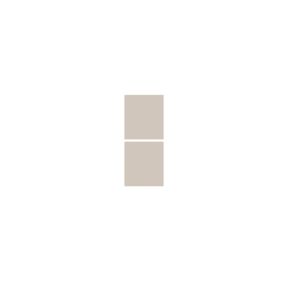 Façades de tiroirs Palma Innovo beige cachemire L. 30 cm x H. 34 cm, 2 pièces