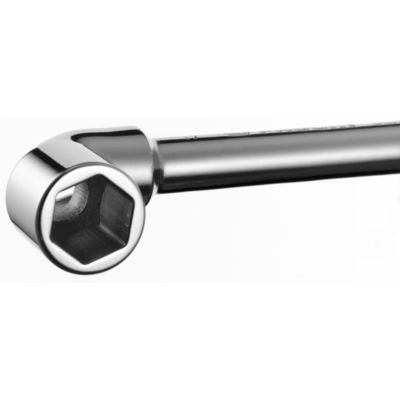 FACOM Clé à Pipe Débouchée 7 mm - 75.7 - Forgée 6 x 6 Pans