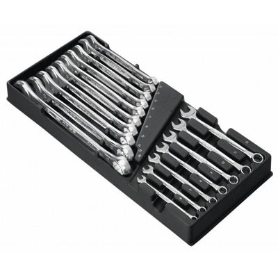 FACOM Module de clés mixtes MOD.440-1XLPB 17 pièces 6 à 24 mm pour servante XL