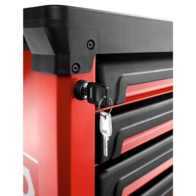 FACOM Servante d'atelier ROLL M3 6 Tiroirs Rouge - ROLL.6M3APF