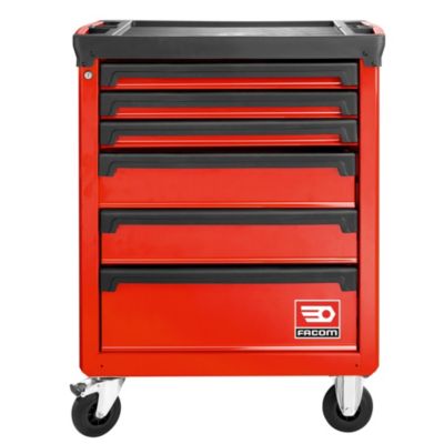 FACOM Servante d'atelier ROLL M3 6 Tiroirs Rouge - ROLL.6M3APF