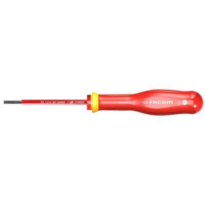 FACOM Tournevis Protwist Plat 3,5 x 75 Isolé 1000 V - AT3.5X75VE