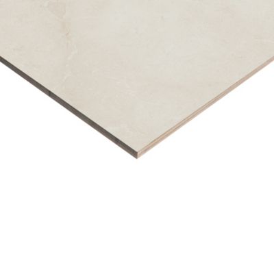 Faïence murale effet marbre beige brillant L.60 x l.30 cm x ép.7 mm ...
