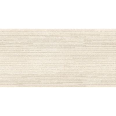 Faïence murale effet pierre décor ivoire mat L.60 x l.30 cm x ép.9 mm, Urano