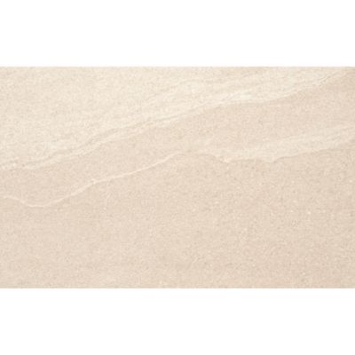 Faïence murale en terre cuite effet pierre beige mat L.40 x l.25 cm x ép.9 mm, Queens