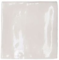 Faïence murale Funny blanc 10 x 10 cm
