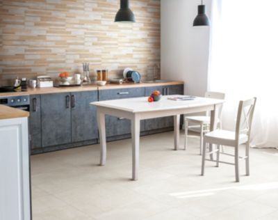 Faïence murale intérieur effet bois et béton L.60 x l.30 cm x ép.8,2 mm, Tendance