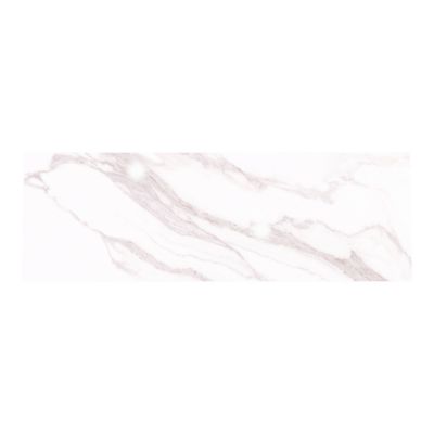 Faïence murale Oazis blanc calacatta glossy 30 x 90 cm Ép.8,7 mm