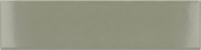 Faïence murale uni vert tansy brillant L.20 x l.5 cm x ép.8 mm, Halo