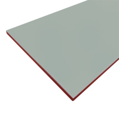 Faïence murale vert satiné L.60 x l.20 cm x ép.8,3 mm, Plain