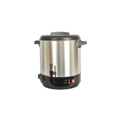 Fait-tout Stérilisateur 2100W InoxNoir 31L Contenance 16 bocaux Minuterie 120 minutes Conserves maison KITCHENCHEF