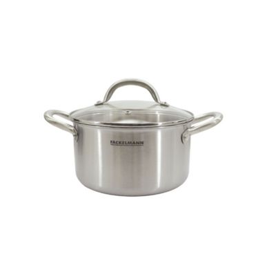 Faitout 24 cm en inox 18/10 Triply Fackelmann Vita3