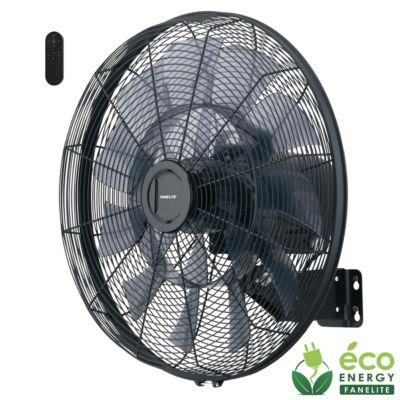 Fanelite - Ventilateur mural FW45-DC - Moteur DC - Hélice 45cm - 6 vitesses - Professionnel - Silencieux - Très fort débit d'air