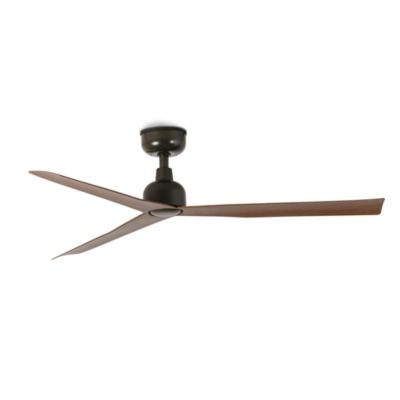 Faro Marine  Ventilateur de plafond marin 125 cm, marron foncé, pales en noyer foncé, IP44