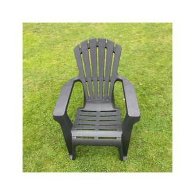 Fauteuil Adirondack en résine polypropylène Anthracite