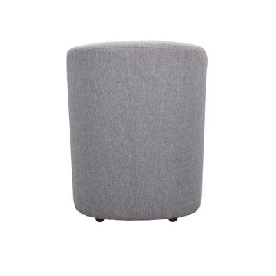 Fauteuil Cabriolet tissu gris - CABRI