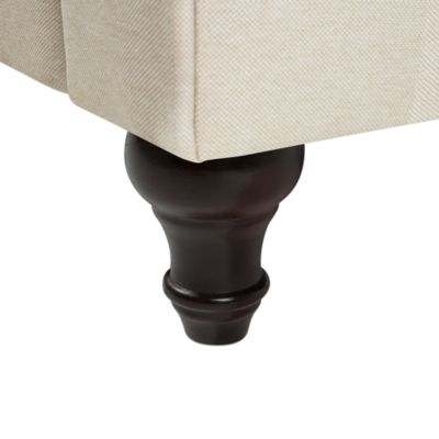 Fauteuil CHESTERFIELD Tissu Beige