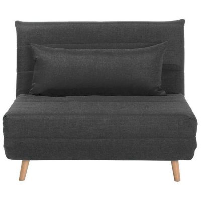Fauteuil convertible SETTEN Tissu Gris foncé