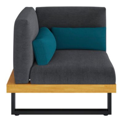 Fauteuil d'Angle Moala Acacia Goodhome