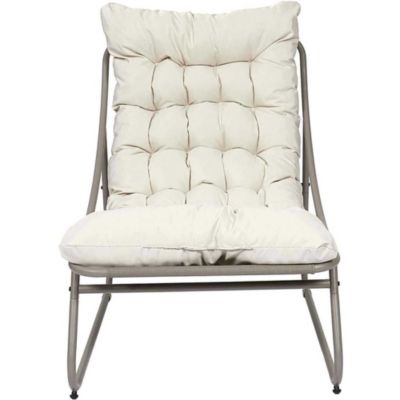 Fauteuil détente de jardin en métal Dolce vita