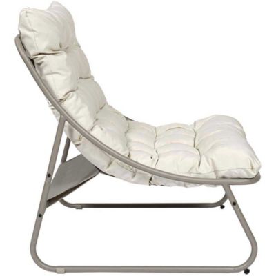 Fauteuil détente de jardin en métal Dolce vita