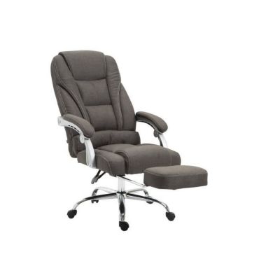 Fauteuil de bureau - CLP - Pacific - Tissu - Gris foncé - Ergonomique