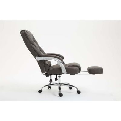 Fauteuil de bureau - CLP - Pacific - Tissu - Gris foncé - Ergonomique