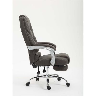 Fauteuil de bureau - CLP - Pacific - Tissu - Gris foncé - Ergonomique