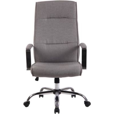 Fauteuil de bureau à roulettes Valais en similicuir Hauteur réglable et pivotant
