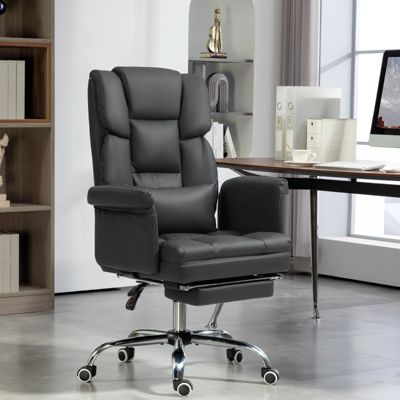 Latitude Run® Fauteuil inclinable ergonomique 34 po en similicuir et