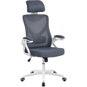 Fauteuil de Bureau Hauteur Réglable Chaise de Bureau Ergonomique