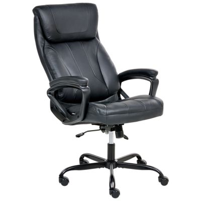 Fauteuil de bureau PROUD Cuir PU Noir