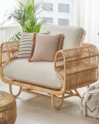 Fauteuil de jardin DOLCEDO Rotin Naturel