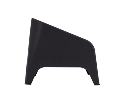 Fauteuil de jardin en polypropylène gris anthracite Toomax Matera