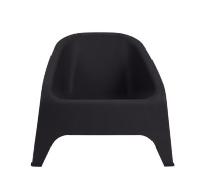 Fauteuil de jardin en polypropylène gris anthracite Toomax Matera