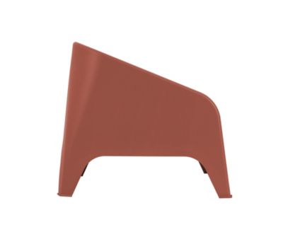 Fauteuil de jardin en polypropylène terracotta Toomax Matera