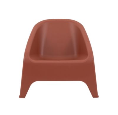 Fauteuil de jardin en polypropylène terracotta Toomax Matera